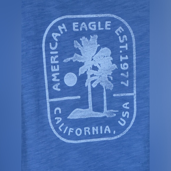 American Eagle Graphic Muscle T- Sz Medium - Picture 3 of 8